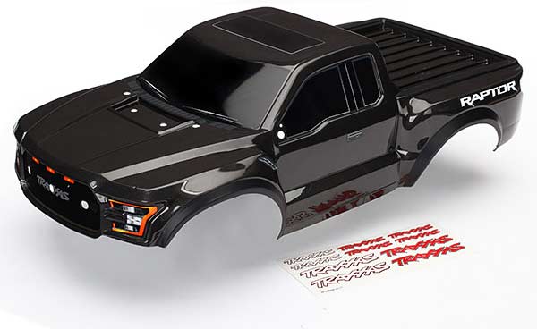 Body, 2017 Ford Raptor, black (heavy duty)/ decals